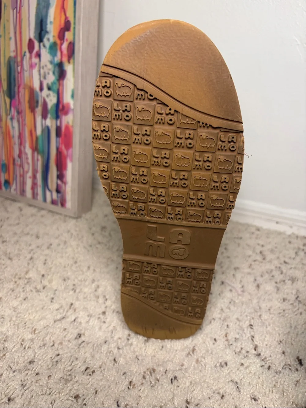 Lamo tan suede